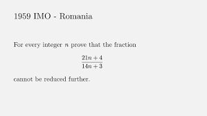 Statistici si informatii despre acest cuvant. Romania 1959 Here S An Example Of A Problem From The First International Mathematics Olympiad Imo Whose Solution Is Accessible To Anyone With Basic Understanding Of Math Romania