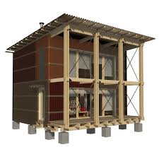 Modern two story playhouse plans. Two Story Flat Roof House Plans