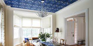 Tags:house and comfort, light, sunset. Best Wallpaper Ceiling Ideas Ceilings With Wallpaper