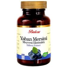 Yaban mersinini en sık ekili formudur. Balen Yaban Mersini Meyvesi Kapsul