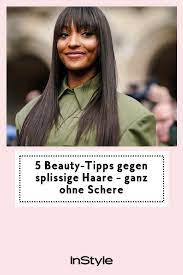 5 beauty tipps gegen splissige haare ganz ohne schere haare kaputte haare frisuren
