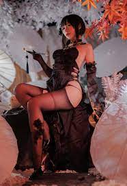 cosplay美女黑色丝袜诱惑图片- tt98图片网