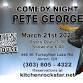 COMEDY NIGHT with Pete George 😆🤣🎸🎶