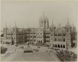 The original Churchgate Railway Station ...