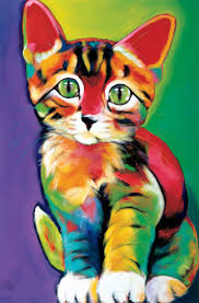 How Much Do You Really Know About Cats Cat Painting Animal Art Cat Art