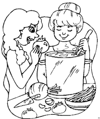 Gratis Malvorlagen Kochen Coloring And Malvorlagan