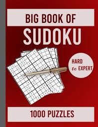 big book of sudoku hard to expert 1000 puzzles huge collection of 1000 sudoku puzzles hard to expert level paperback san marco books and more