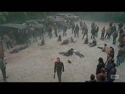 Last season ended with rick and our group kneeling helplessly before negan and his group. Walking Dead Season 7 Episode 1 The Day Will Come When You Won T Be Walking Dead Season Fear The Walking Dead The Walking Dead