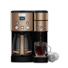Check spelling or type a new query. Cuisinart Coffee Center 12 Cup Coffee Maker And Single Serve Brewer In Copper Stainless Bed Bath Beyond