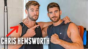 Christopher chris hemsworth portrayed thor in thor, the avengers, thor: I Worked Out With Chris Hemsworth 90 Day Fitness Transformation Youtube