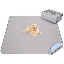 Amazon.com: Dog Pee Pad Washable 52x82 Extra Large, Fast Absorption Reusable  Puppy Pads, Waterproof Pet Training Pads,Non-Slip Whelping Pad for Dog  Playpen, Incontinence, Housebreaking