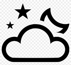 Download Crescent Moon Stars Cloud Svg Png Icon Free Download Illustration Free Transparent Png Clipart Images Download