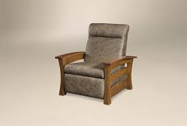 Amish Barrington Wall Hugger Recliner Wall Hugger Recliners Small Recliner Chairs Mission Style Furniture