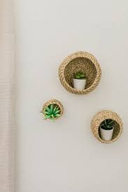 just two genius ways to use these popular ikea baskets hunker basket on wall decor faux potted hanging plant