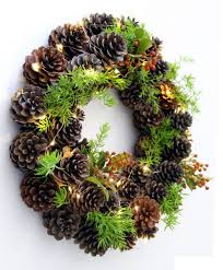 Kozalaktan Kapi Susu Yapimi Mimuu Com Noel Celengi Kapi Celenkleri Noel Celenkleri