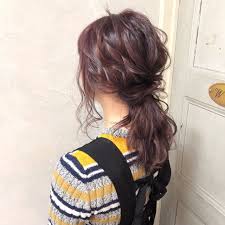 ポニーテールで横顔美人360度どこから見ても美しいシルエットhair