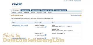 Orang malaysia prihatin ke tak?isarb advertisement and endorsement number (whatsapp). Cara Keluarkan Duit Dari Paypal Dulu Lain Sekarang Lain