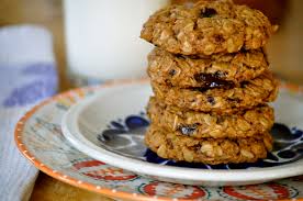 I Like Cookies | Chewy Almond Butter Oatmeal & Dark Chocolate Cookies |  Once Upon a Recipe