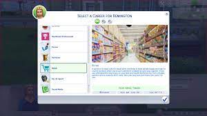 Retail Career Full Time Sims 4 Mod Sims 4 Jobs Sims 4 Sims 4 Game