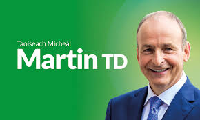 Taoiseach, Micheál Martin TD Announcement of Resignation from Office