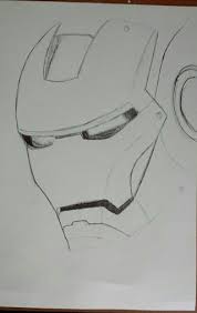 Let's work with our hero's helmet. Iron Man Pen Drawing 3 Steps Instructables