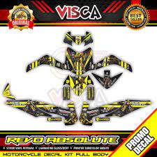 Modif motor yamaha 2011 modifikasi honda revo 110 cc 135 cc. Decal Revo Absolute Stiker Revo Absolute Dekal Revo Absolute Transformers Shopee Indonesia