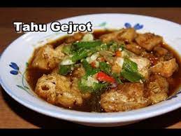 Membuat Tahu Gejrot Pedas Mantap Recipe Simple Ala Zasanah Youtube