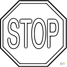 Click To See Printable Version Of Stop Sign Coloring Page Skool Inside And Color Pages Traffic Signs Super Coloring Pages Printable Signs