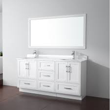 Purchasing a vanity base separate from a vanity top gives you the ability to customize. Buy Virta Flow Floor Mount 66 Inch Double Sink Vanity Without Countertop