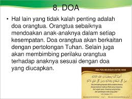 Karena doa kepada orang tua ini sering dipanjatkan sebagai doa setelah sholat wajib. Orang Tua Teladan Utama Bagi Anak Ppt Download