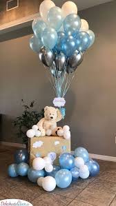 Baby Shower Deko Fliegender Teddybar Babyparty Ideen Ballon Dekoration Baby Shower Deko