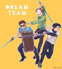 Minecraft Dreamteam Fanart Dream Team Teams Pictures To Draw