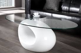 Der Extravagante Couchtisch Ring Kombiniert Hochwertiges Tempered Glass Sicherheitsglas Mit Einem Exzellenten Korpus In Highloss Op Glastische Tisch Design