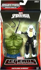 Black And Green Spiderman Action Figure Amazing Spider Man Marvel Legends Green Goblin Series Black Cat Action Figure Mattel Marvel Legends Amazing Spiderman Marvel