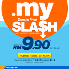 My Domain Sale With Rm30 Free Credits My Domain Registrar