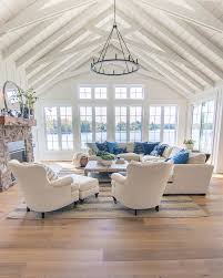 Navy And French Blue Pillows Farm House Living Room Blue Living Room French Country Living Room
