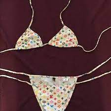 Small Louis Vuitton Bathing Suit Never Worn For Sale In Queensbury Ny Offerup Louis Vuitton Bikini Louis Vuitton Bathing Suit Trendy Swimsuits