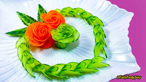 1,667 likes · 6 talking about this. Vegetable Decoration Tutorials For Wedding Salad For The D Day Food