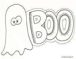 Pin on beanie boos coloring pages. Halloween Coloring Pages Doodle Art Alley