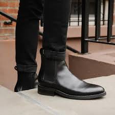 These are understated colors that work well with most clothes. Duke Black In 2021 Chelsea Boots Men Black Chelsea Boots Outfit Leather Chelsea Boots