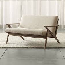 Cavett Loveseat Kanepe Yuzyil Ortasinin Modern Cizgileri Tasimaktadir 1950lerin Tarzindaki Koltuk Masif Amerikan Ceviz Agacindan Koltuklar Mobilya Kanepeler