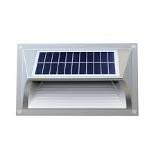 Light Efficient Design Solar Step Light 1 Watt 4000k Ip 65 Rp Ssl 1w 40k Bk G1
