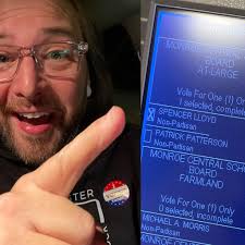 Make your ballot look like mine! Remember to vote for me for MC School  Board!!