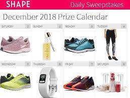 Enter daily for your chance to win a $4,000 grand prize. Shape Daily Sweepstakes 2018 Win Prizes Every Day