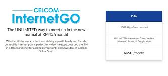 The telco said with xp lite, customers can enjoy the option to choose their own preferred internet passes for more. Celcom Launches Online Plan To Just Rm45 For 15gb Data And Unlimited Video Conferencing Call Data Zing Gadget