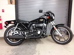 Harley and arthur davidson began building although a harley davidson cafe racer conversion is a challenging undertaking there's no shortage of aftermarket parts available to help get it done. 1977 Harley Davidson Xlcr Cafe Racer Custom Cafe Racer Motorcycles For Sale Vintage Cafe Racer Custom Cafe Racer Cafe Racer