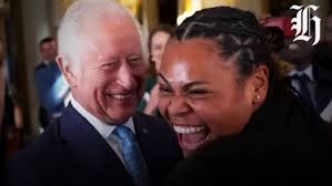 Black Ferns have group hug with King Charles at Buckingham Palace visit