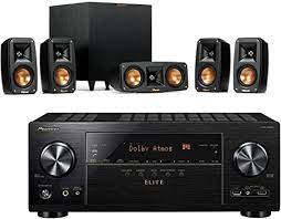 Klipsch Reference Theater Pack 5 1 Surround Sound System Bundle With Pioneer Vsx Lx303 9 2 Channel 4k Ultra Hd Network A V Receiver Preto Amazon Com Br