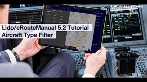 lido eroutemanual 5 2 tutorial aircraft type filter lufthansa systems