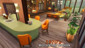 The interior design degree aims to teach students the graphical tools which can be used by the interior designer to communicate his or her design philosophy into practical reality. I Had To Make A Mid Century Modern Home With The New Items So Here S A 1970 S Family Home The Link To The Video Is Below Thesims